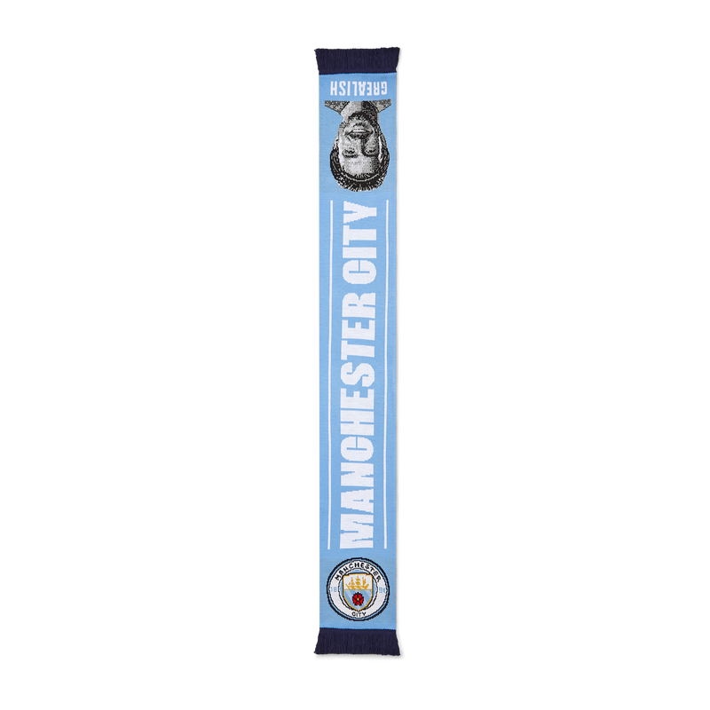 MCFC FW GREALISH SCARF - blue