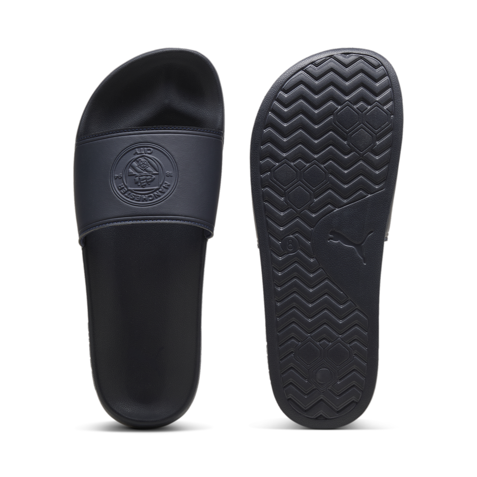 Manchester City FtblMonochrome Slides Official Man City Store