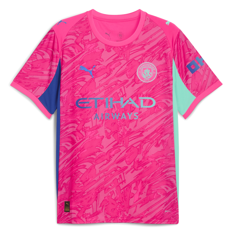 MCFC RP MENS GK JERSEY SS - pink