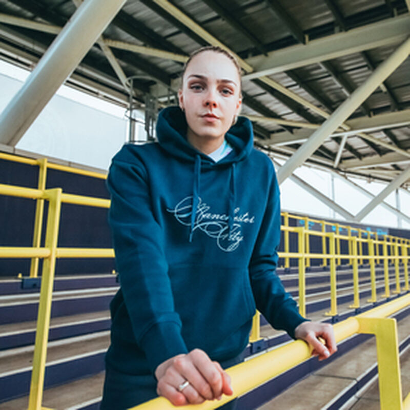 MCFC FW WOMENS CITY HOODY - light blue