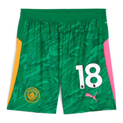 Manchester City Goalkeeper Shorts 2025/26 With #18