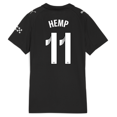 Women's Manchester City Away Jersey 2025/26 With HEMP 11 Printing