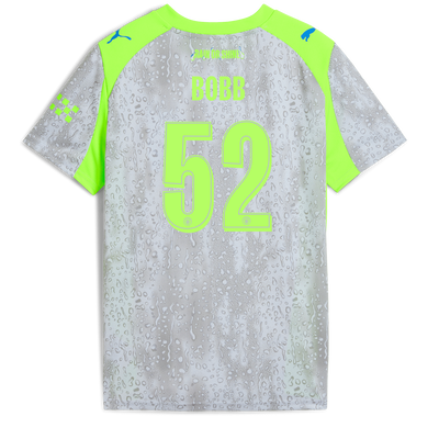 Kinder Manchester City 2025/26 Derde Shirt met bedrukking van BOBB 52 Printing