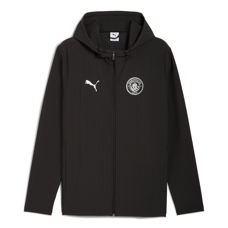 MCFC TR MENS TRAINING SOFTSHELL JKT - black