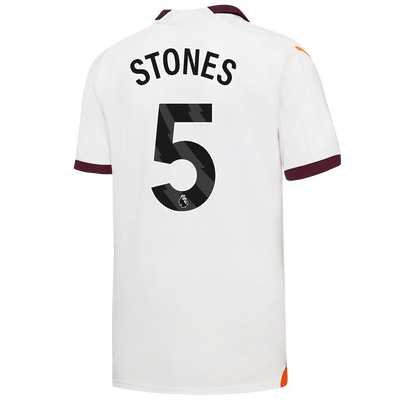 Camiseta 2ª Equipación Manchester City 2023/24 con estampado de STONES 5