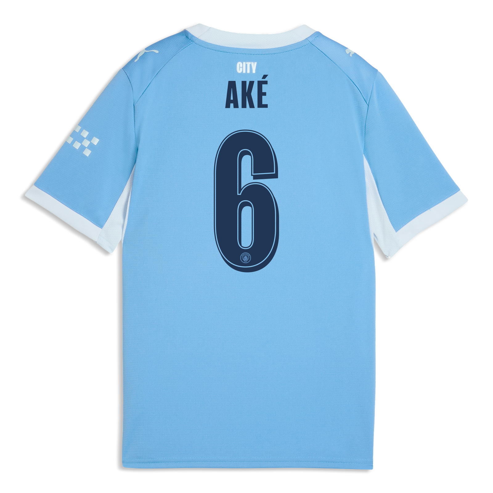 マンチェスター・シティ AKÉ 6 シャツ Kids' Manchester City Home Jersey 2026/27 With AKÉ 6 Printing