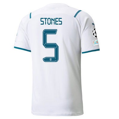 Manchester City Away Shirt 21/22 with John Stones printing