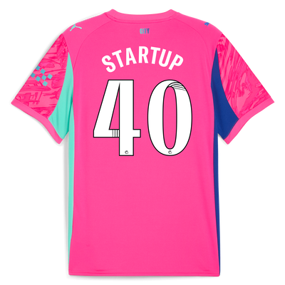 Manchester City Goalkeeper Jersey 2025/26 With STARTUP 40 Printing