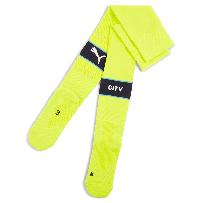 MCFC RP MENS FB GRAPHIC SOCKS - yellow