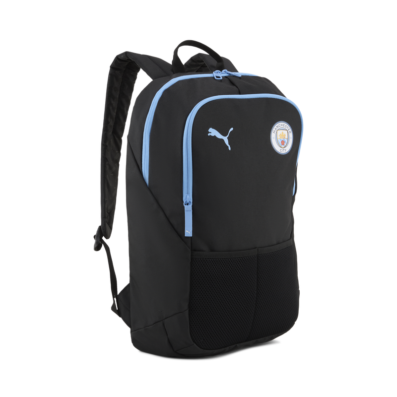 MCFC LW BACKPACK - PUMA Black-Team Light Blue