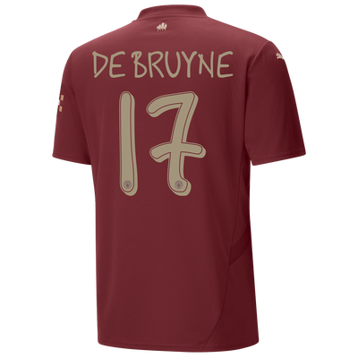 Manchester City Third Jersey 2024/25 With DE BRUYNE 17 Printing