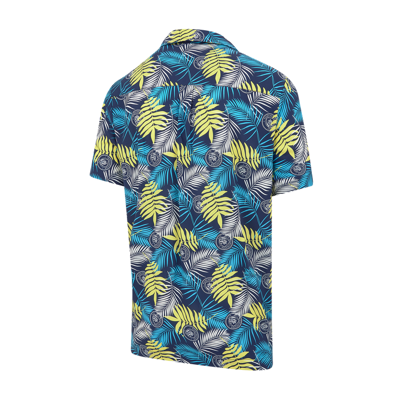 MCFC MENS HAWAIIAN SHIRT - navy
