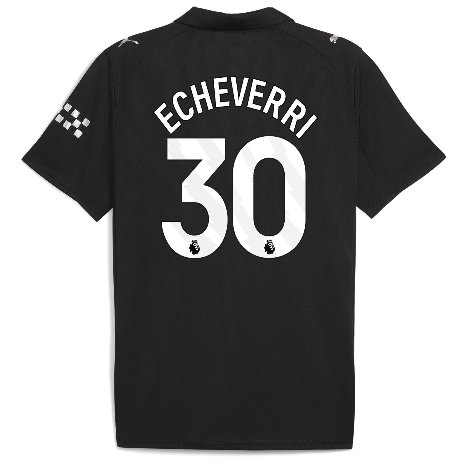 Manchester City Away Jersey 2025/26 With ECHEVERRI 30