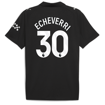 Manchester City Away Jersey 2025/26 With ECHEVERRI 30 Printing
