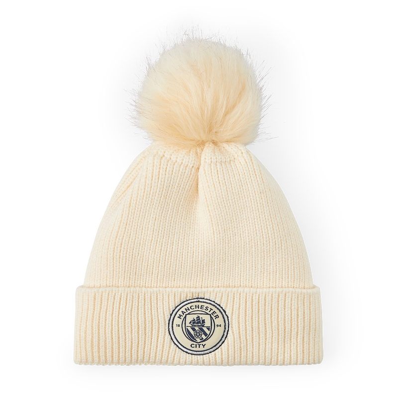 MCFC WMNS CABLE KNIT BOBBLE - cloud cream