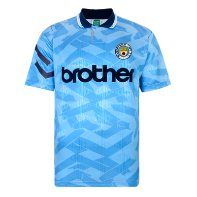 Camiseta de casa del Manchester City 1992