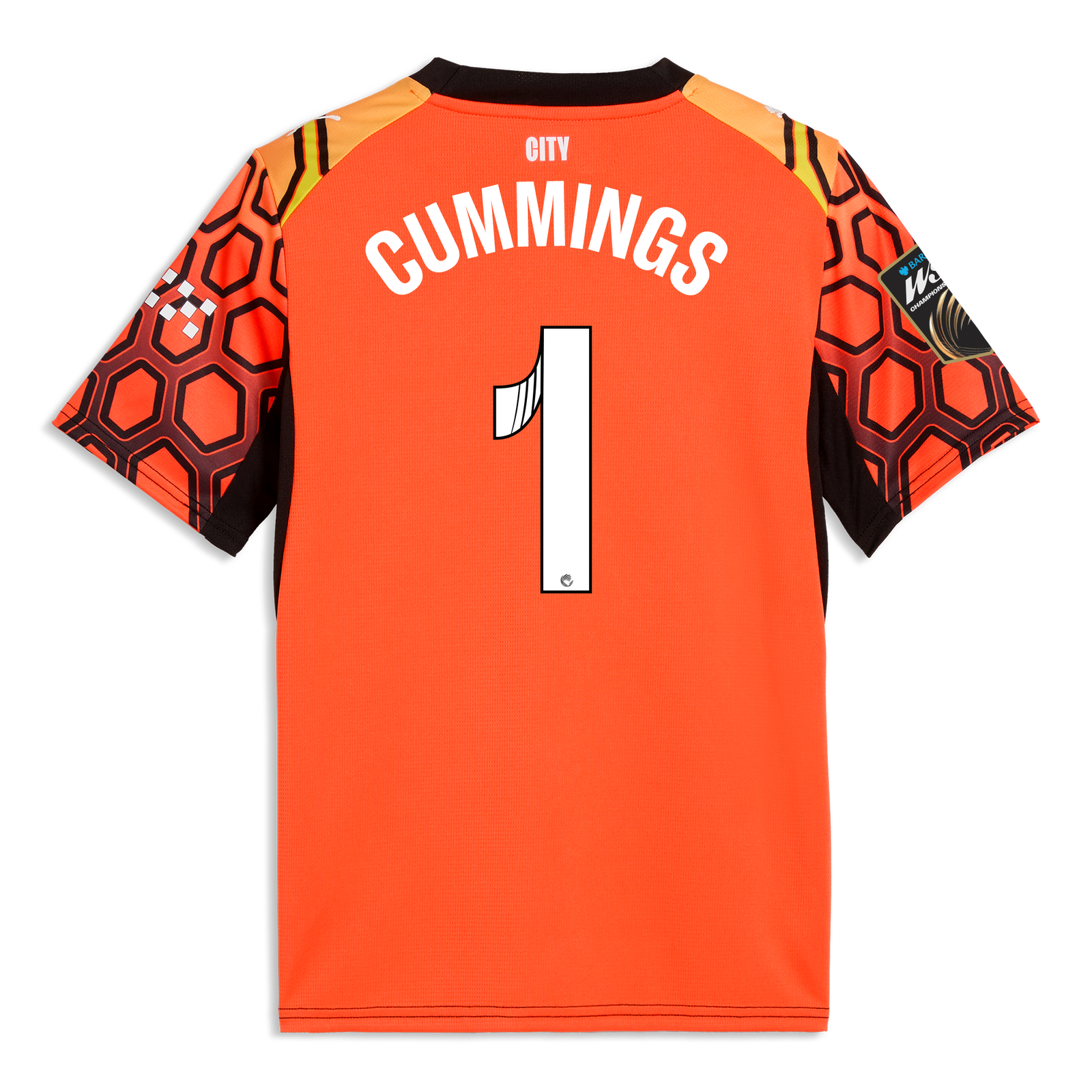 ウィメンズ マンチェスター・シティ GKユニフォーム 2025/26 CUMINGS 1