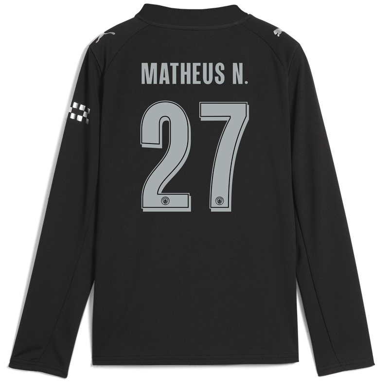 KIDS Away SHIRT LS-MATHEUS N.-27-EPL-PL - 