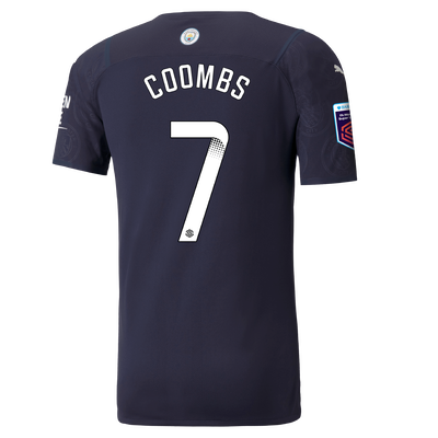 Man City Maglia Gara Third Authentic 21/22 con stampa Laura Coombs
