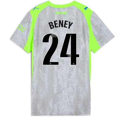 Maillot Third Manchester City pour femmes2025/26 à avec impression de BENEY 24 Printing