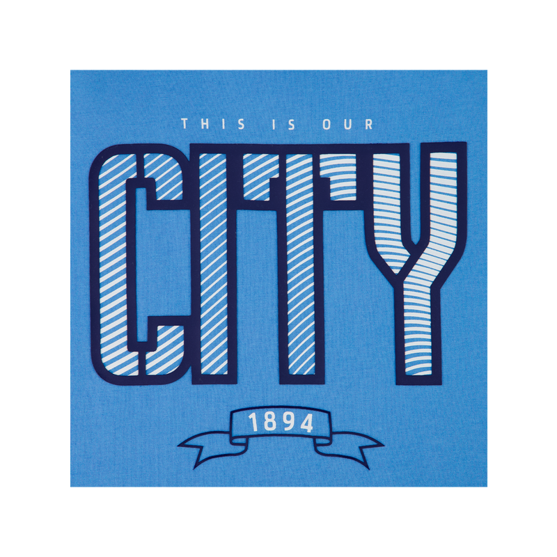 MCFC FW KIDS CORE CITY TSHIRT - light blue