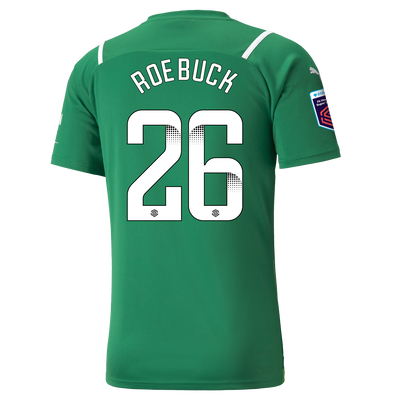 Manchester City Goalkeeper Shirt 21/22 with Ellie Roebuck printing
