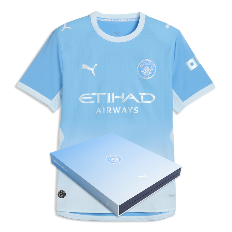 MENS AUTHENTIC Home SHIRT SS-EPL-PL - Team Light Blue-Icy Blue