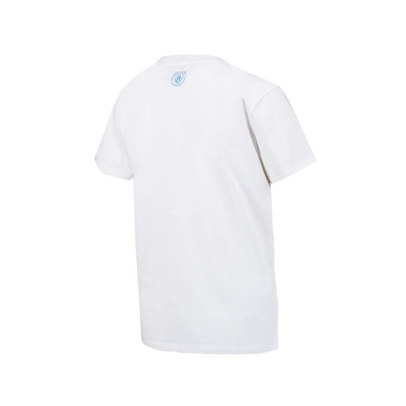 MCFC FW WOMENS ANIMAL CREST TSHIRT - white