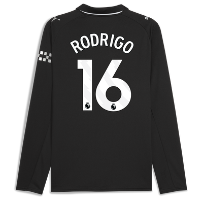 Manchester City Auswärtstrikot 2025/26 Mit RODRIGO 16 Druck