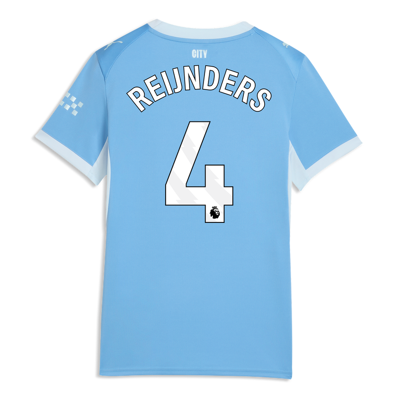 Maglia home Man City donna 2026/27 con stampa REIJNDERS 4  blu-icy blu - taglia L in poliestere da donne  - Negozio ufficiale Manchester City FC store
