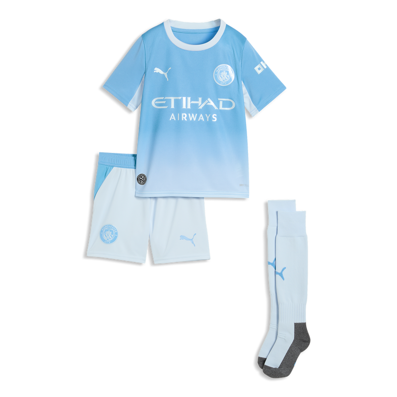 MCFC RP KIDS HOME MINI KIT - Team Light Blue-Icy Blue