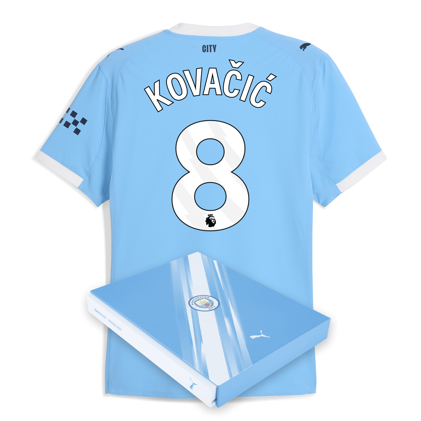 マンチェスター・シティ KOVAČIĆ 背番号8 シャツ マンチェスター・シティ 2025/26 アウェイ KOVAČIĆ 8プリント