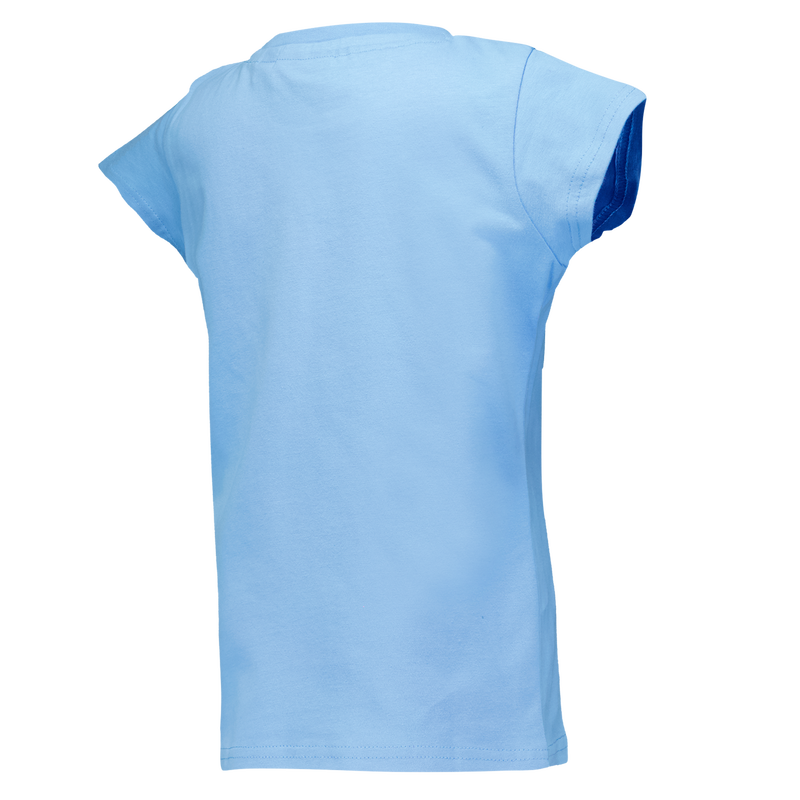 MCFC FW KIDS SEQUIN CREST TSHIRT - light blue