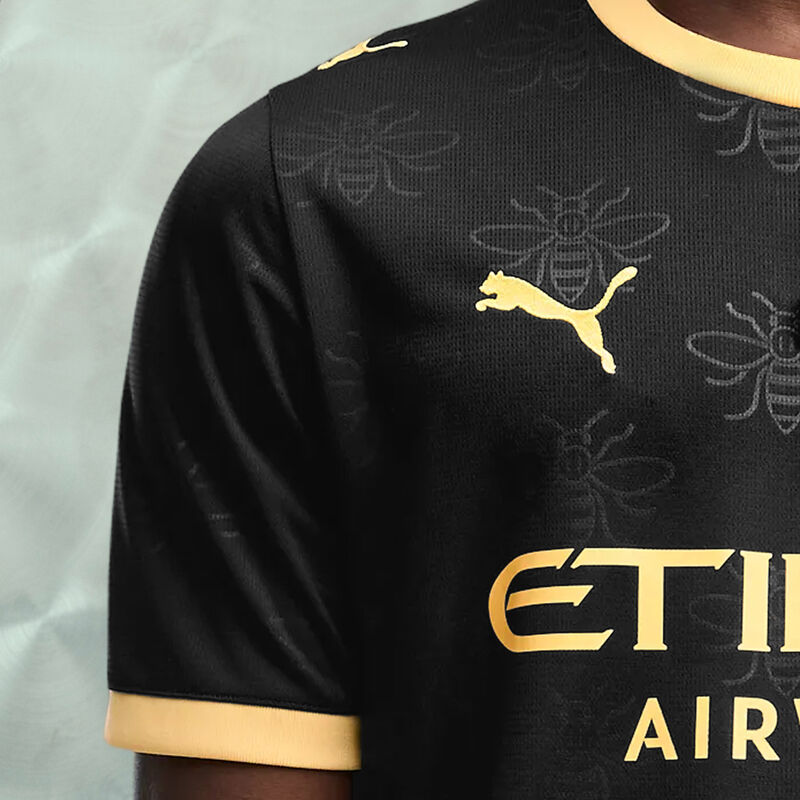 MCFC RP MENS Away JERSEY - PUMA Black-Flaxen
