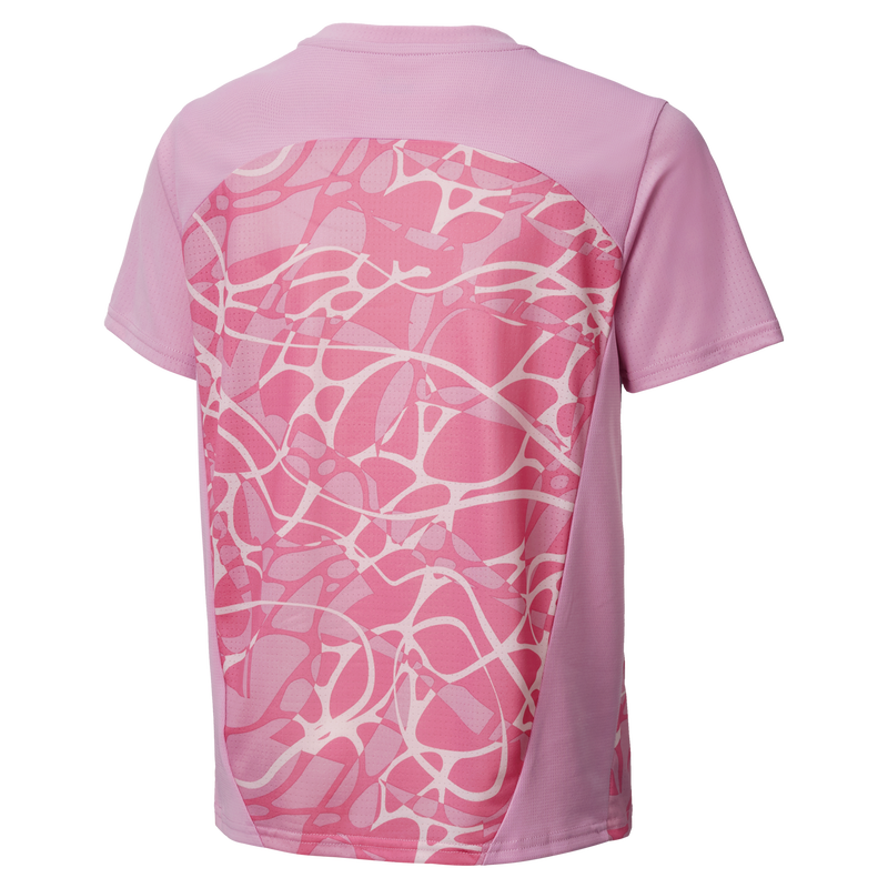 MCFC MW KIDS PREMATCH SS JERSEY - pink icing