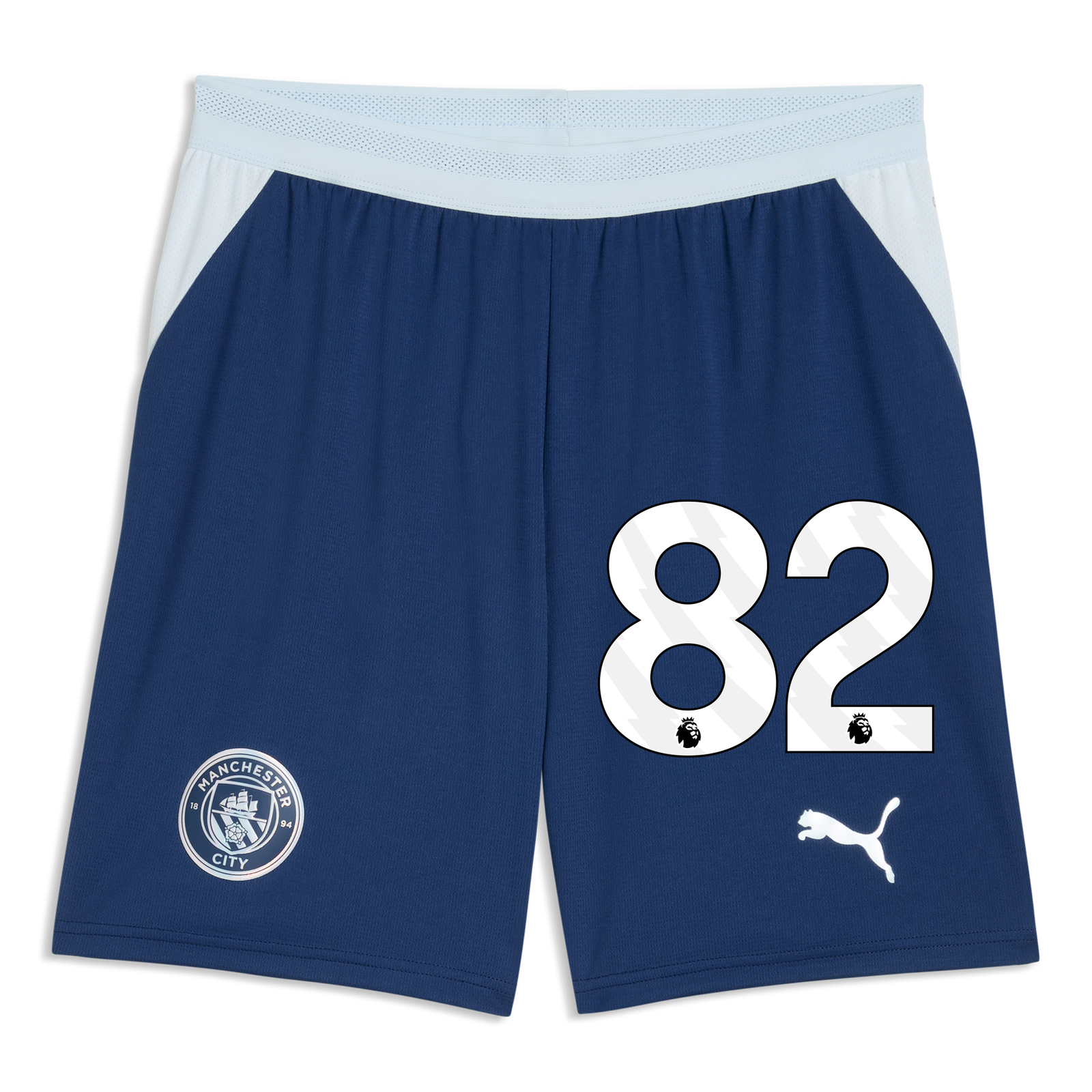 マンチェスター・シティ サッカーショーツ 2026/27 #82 付き