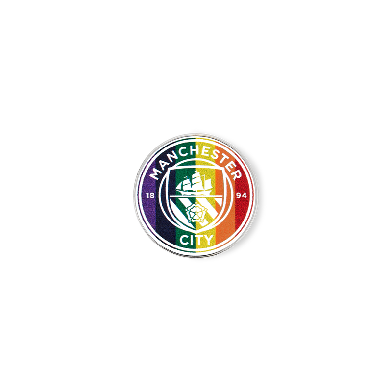 MCFC FW PRIDE PIN BADGE - multicolor