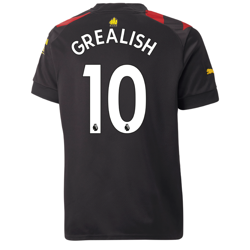 KIDS AWAY SHIRT SS-GREALISH-10-EPL-NO - 