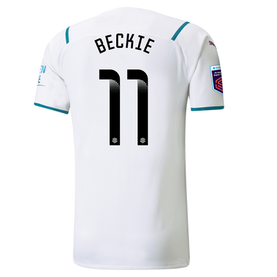 Manchester City Authentic Away Shirt 21/22 with Janine Beckie printing