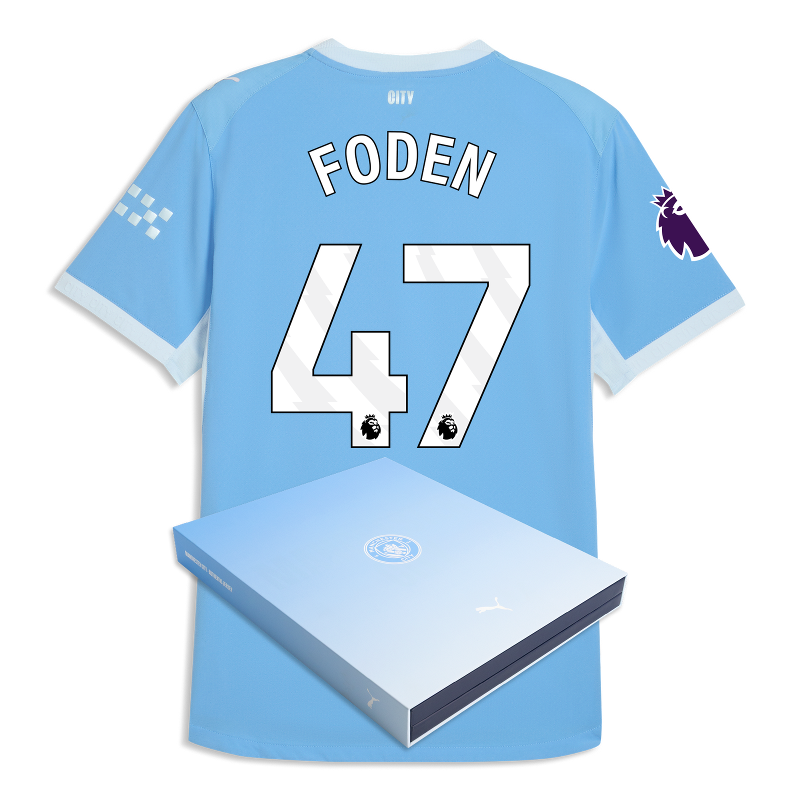 Manchester City Thuis Authentiek Shirt 2026/27 met FODEN 47