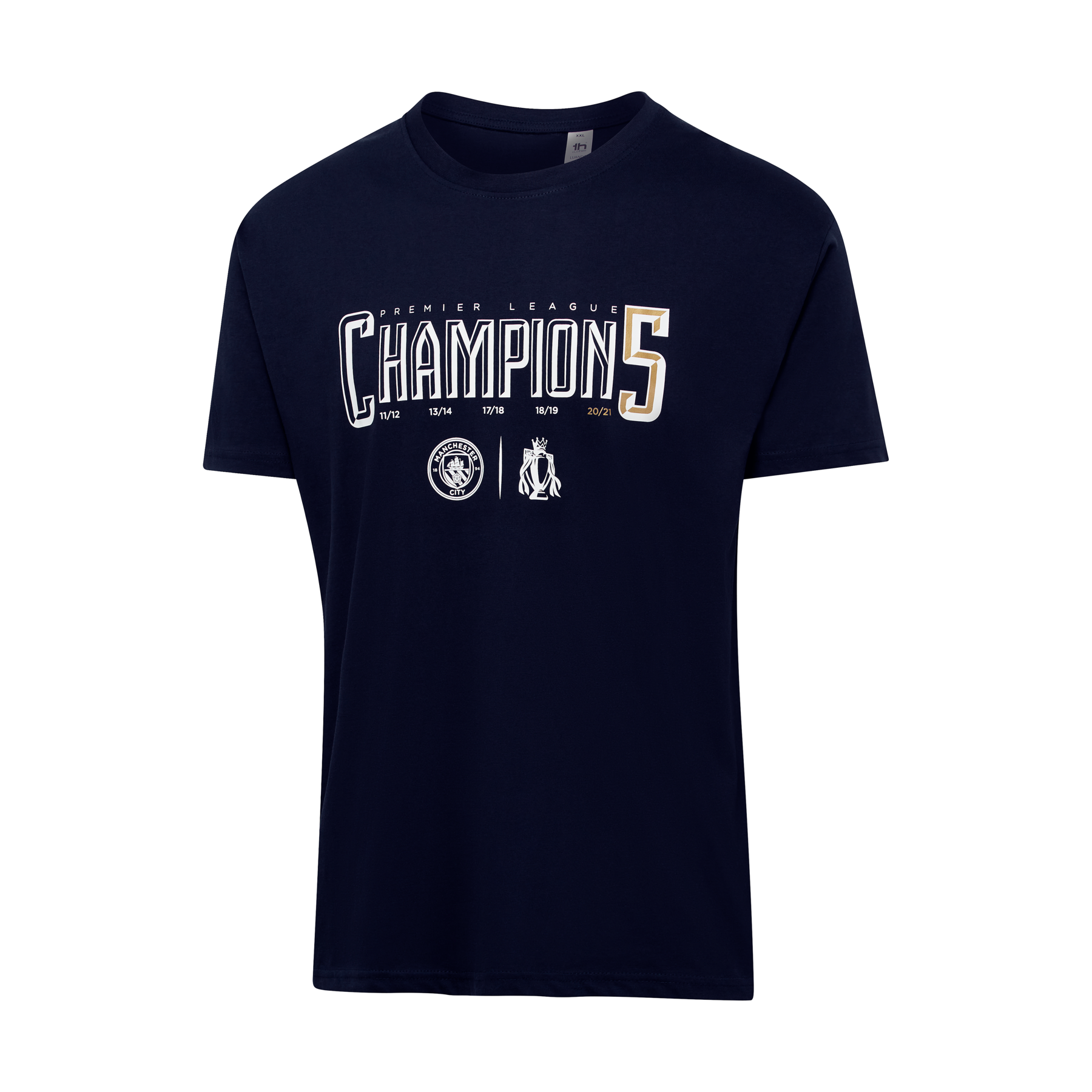 T-shirt per bambini Manchester City Premier League Champions 2021 |  Official Man City Store