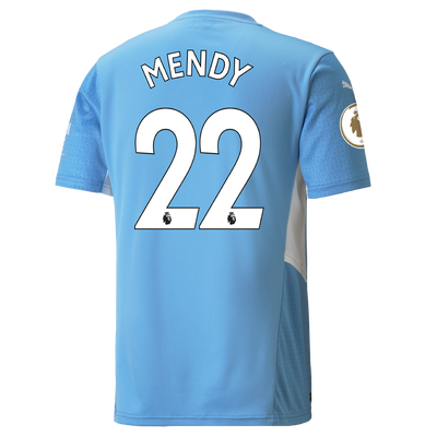 Manchester City Home Shirt 21/22 with Benjamin Mendy printing