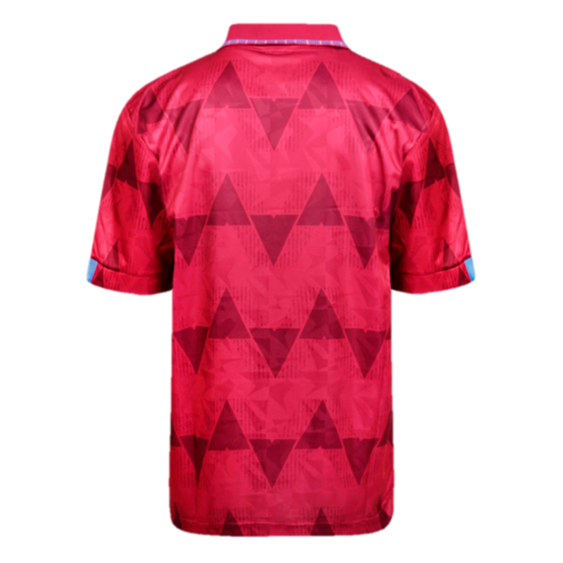 MCFC FW 1989 AWAY SHIRT - burgundy