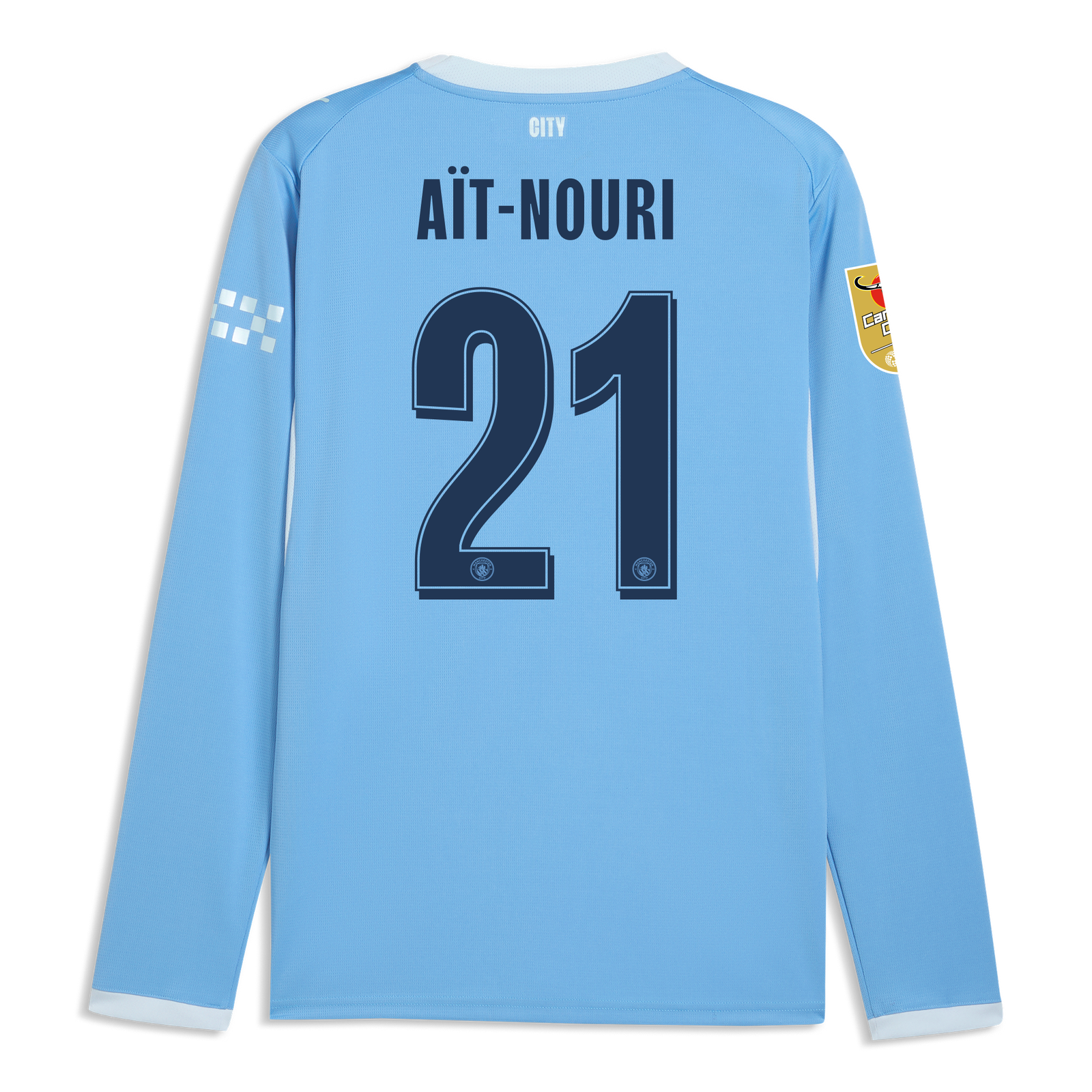 マンチェスター・シティ ホーム ユニフォーム 2026/27 長袖 AÏT-NOURI