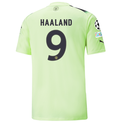 Manchester City Third Jersey 2022/23 with HAALAND 9 printing