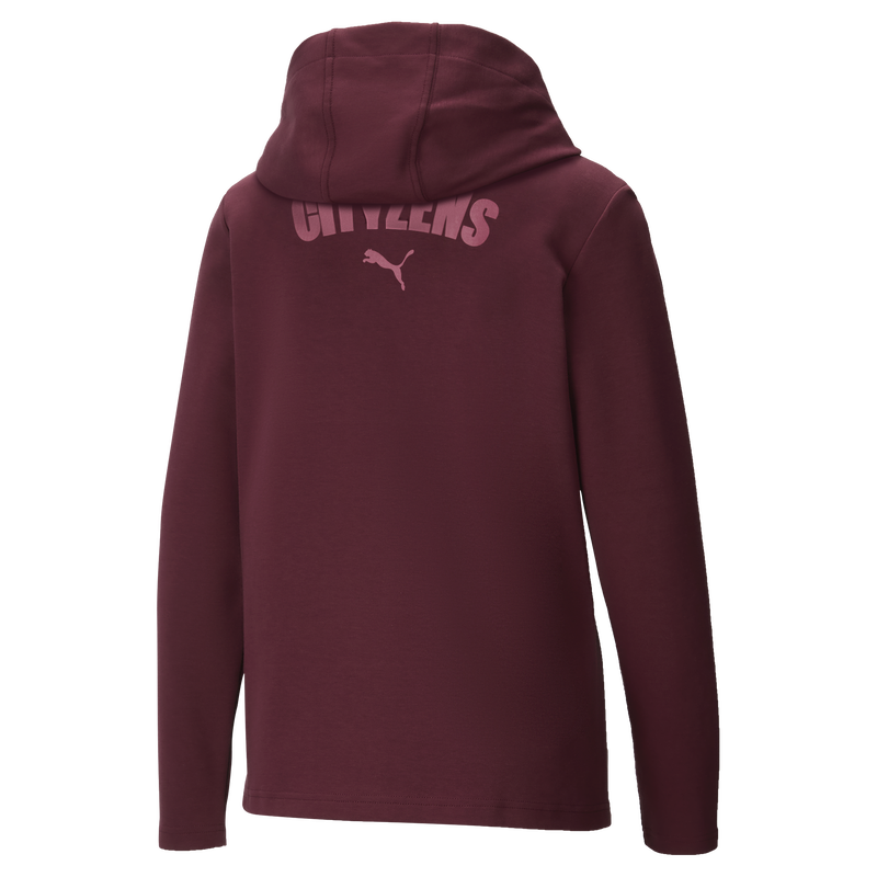 MCFC LW WMNS CASUALS HOODY JKT - burgundy