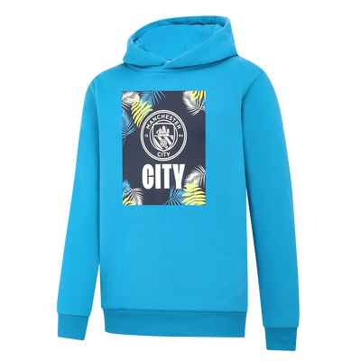 Kids' Manchester City Hawaiian Hoodie