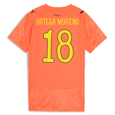 マンチェスター・シティ KidSuper レディースユニフォーム 2025/26（ORTEGA MORENO 18 印刷付き）