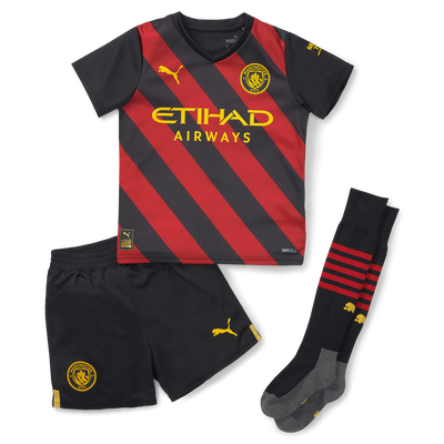 Manchester City Away Mini Kit 2022/23 with PHILLIPS 4  printing