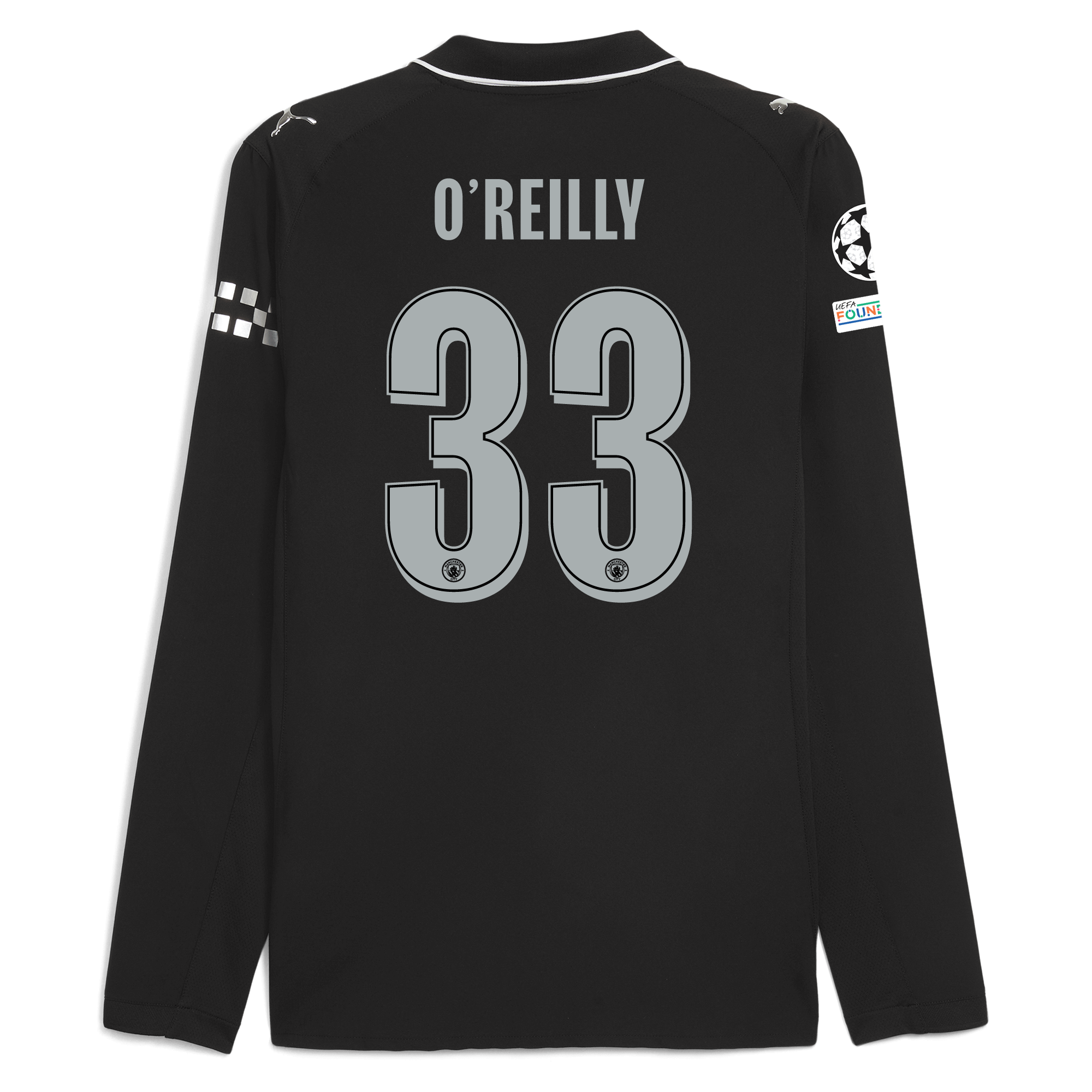 マンチェスターシティ 2010-11 アンスポンサー アウェイ長袖